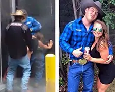 Rodeo liefhebbers houden eigen rodeo in Calgary
