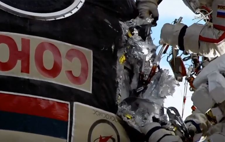 Russen hebben wat moeite met werkzaamheden aan module ISS
