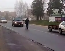 Russische lifter had bijna lift te pakken