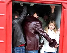 Russische trein vol? Geen probleem!