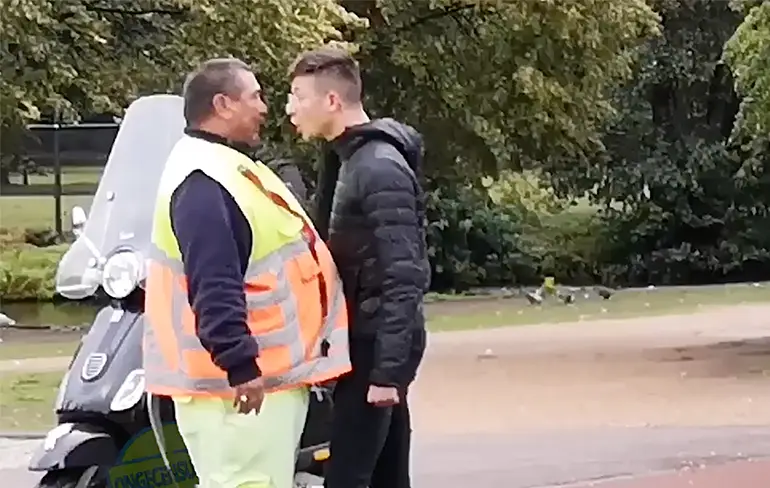 Rustaagh: Verse spuug en bedreigingen voor verkeersregelaar in Den Haag