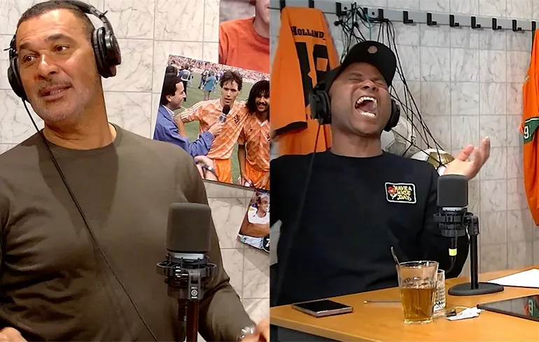 Ruud Gullit vertelt een schuine mop