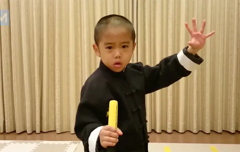 Ryusei Imai is Baby Bruce Lee