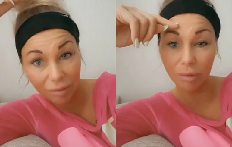 Samantha de Jong aka Barbie boort verloofde ex-man Michael de grond in op Instagram