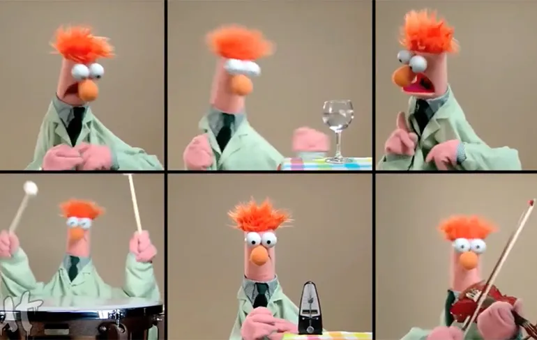 Sandstorm van Darude door Muppet Beaker