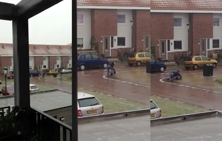 Schat, kun jij het vuilnis even buiten zetten?