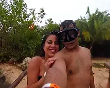 Selfie makend koppeltje bijna getroffen door bliksem