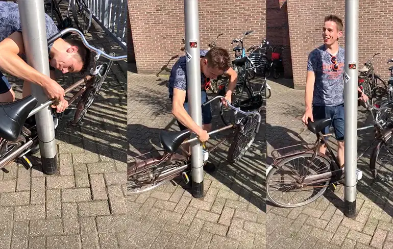 Shut Up And Take My Money: Next level fietsslot