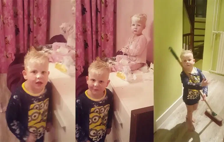 Sinterklaas rijdt dit huisje stilletjes voorbij...