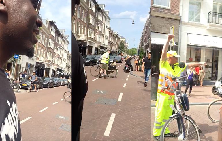 Sjeezus man: Mensen kijken hun ogen uit tijdens Naked Bike Ride Amsterdam
