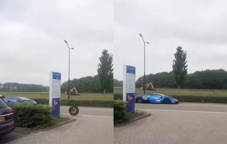 Sjef, je banden laten monteren door het Mercedes F1 team?