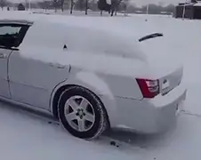 Sneeuw schrappen van je auto is voor mietjes!
