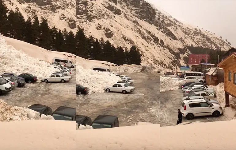 Sneeuw zet auto's op andere plek en laat ze minder waard worden