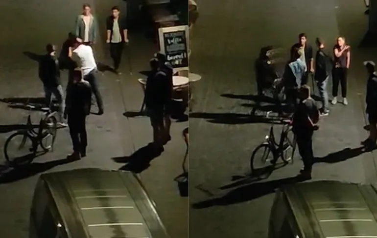 Somalische Mo doet iets van kopstoot en gaat daarna zelf slapen