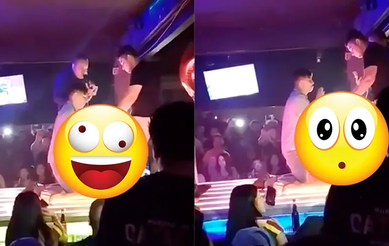 Soms krijg je extra saus bij bezoek in stripclub