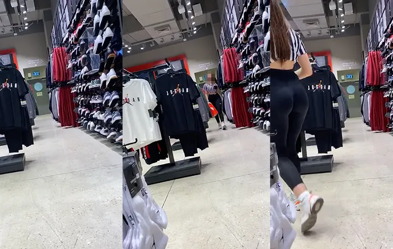 Sow, broek van Footlocker dame zit lekker strak