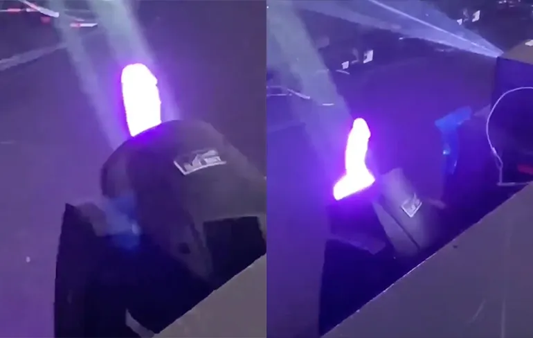 Spannend lampje voor in een club