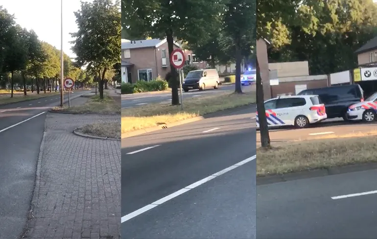 Spanning en sensatie in Balkbrug: Agenten rijden busje klem