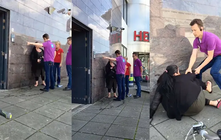 Spectaculaire ontsnappingspoging van dief Hema Hoogeveen