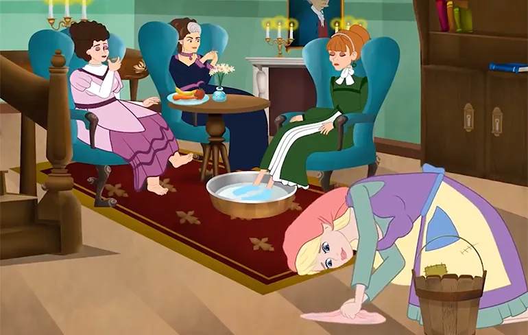 Sprookjes in ’t Twents: Assepoester