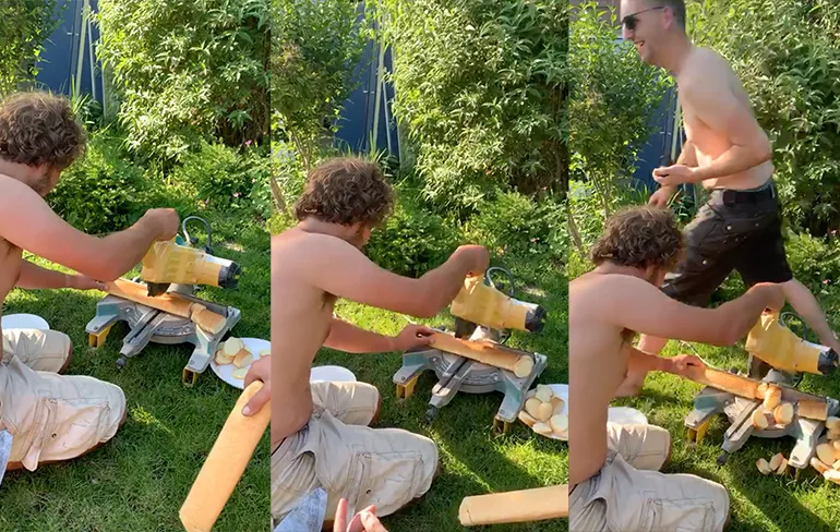 Stokbrood snijden voor de BBQ als een baas