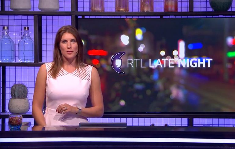 Stond de airco te koud voor RTL Late Night chick Marieke Elsinga?