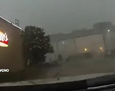 Storm sterker dan trein in New Orleans