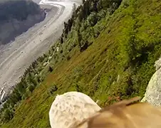 Stukje meevliegen met Arend en GoPro