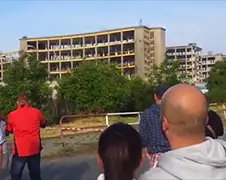 Stukje puin in Tsjechië raakt kijker net niet
