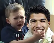 Suarez Bit My Finger