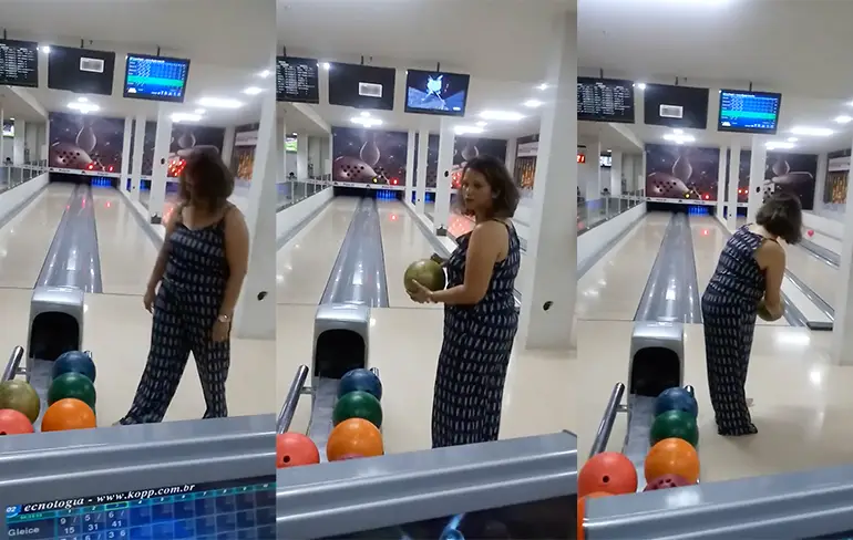 Tante mag nooit meer mee bowlen!