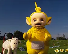 Teletubbies doen I Fink U Freeky van Die Antwoord
