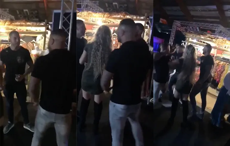 Temptation Island Niels aangevallen door Alex en vriend