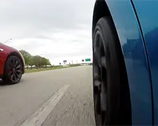 Tesla Model S P85D vs Lamborghini Aventador