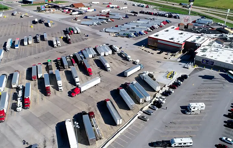 The Iowa 80 Truck Stop: De grootste truck stop in de wereld