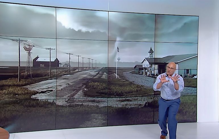 The Weather Channel laat alle ins en outs van een tornado zien