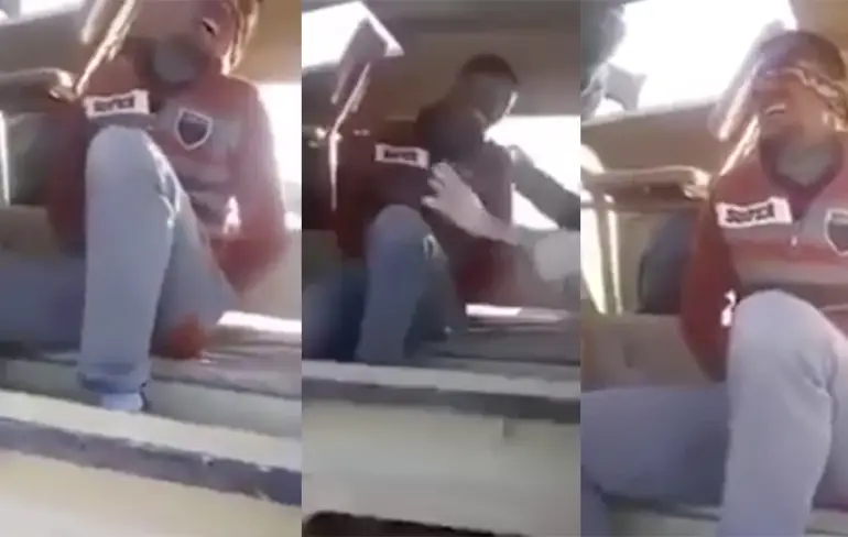 Tranen van een terrorist: ISIS vechter is echte cry baby!