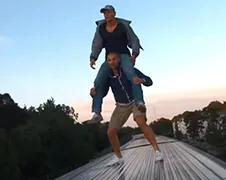 Treinsurfers in Stockholm met een doodswens