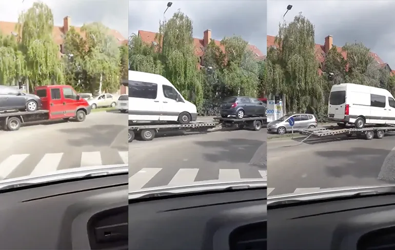 Treintje van auto's als twee keer rijden geen optie is