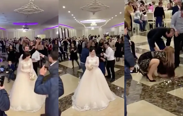 Trouwfeest was na gooien van boeket bloemen stuk minder gezellig