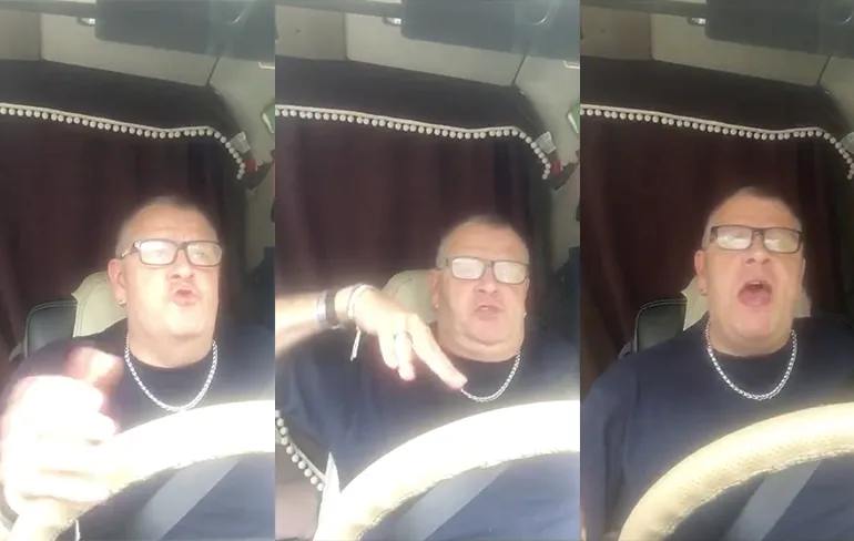 Trucker heeft geweldige eigen versie van Angels van Robbie Williams