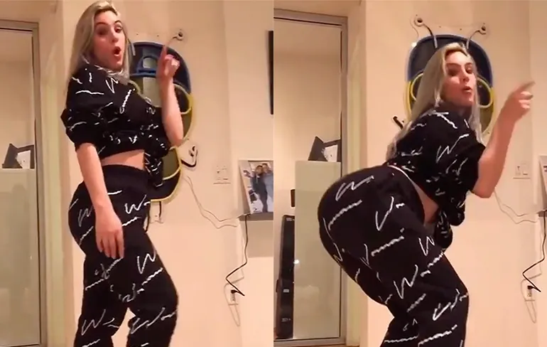 Venezolaanse Insta Chick Lele Pons kan nieuwe ruit bestellen