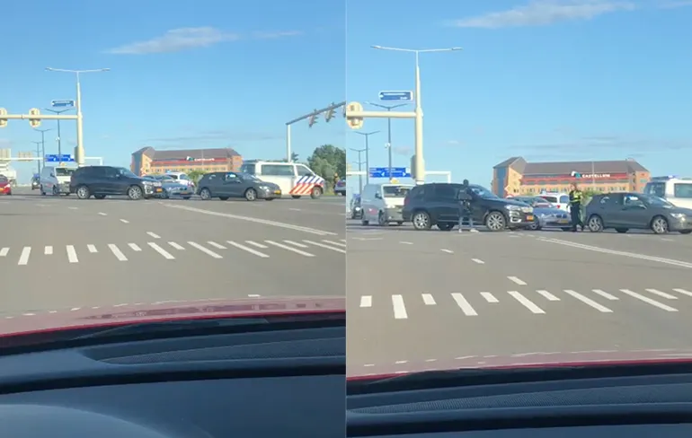 Vermoedelijke dader(s) aanslag Peter R. De Vries klemgereden door speciale eenheid politie