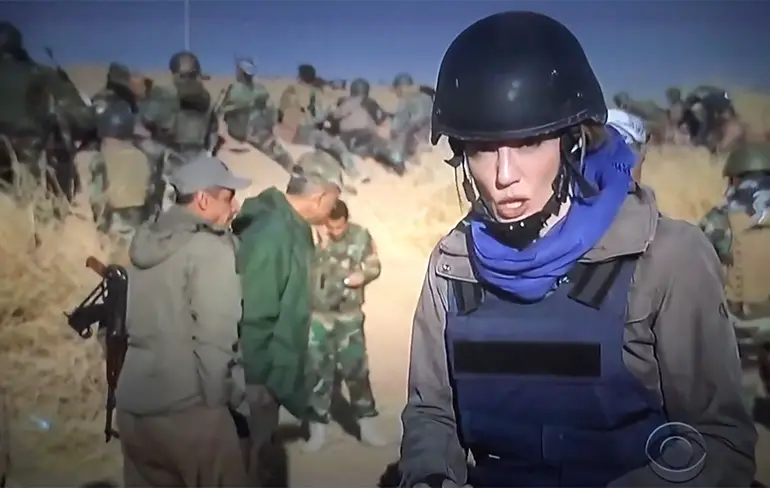 Verslaggeefster in Mosul wordt niet echt serieus genomen