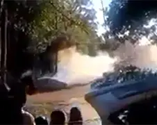 Video minstens zes doden bij ongeval rally in Spanje