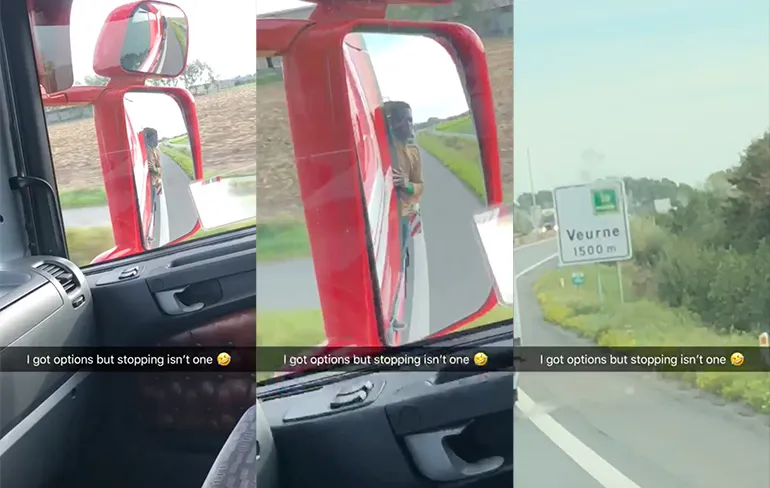 Video moment dat gelukszoekers door hebben dat ze in Belgie zijn