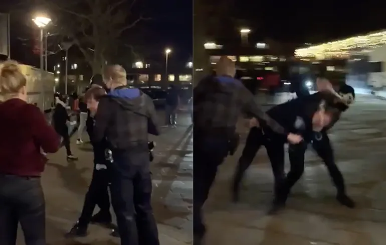 Video ondernemer Julianadorp slaat agent met hamer op het hoofd