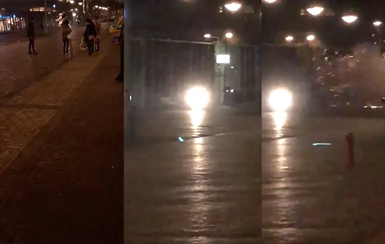 Video plofkraak pinautomaat in Amsterdam Geuzenveld