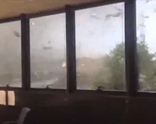 Video tornado in Milaan