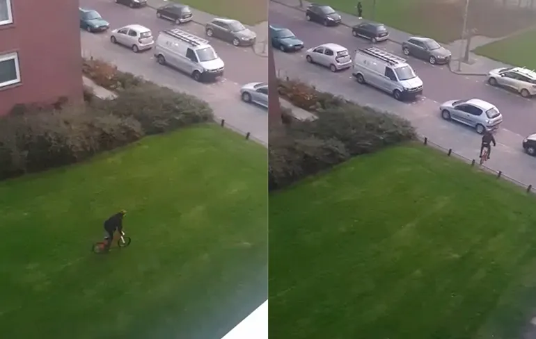 Vliegles in Heemskerk